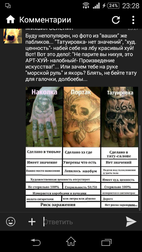 The case speaks! (Hard, but to the point). - Tattoo Lovers League, Tattoo, In contact with, Do not do like this