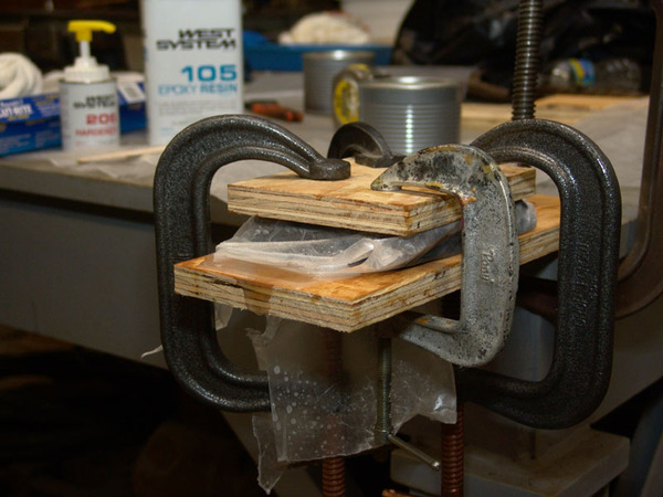 Рукоятка ножа из старых джинс (плюс эпоксидная смола и отвердитель) Крафт, Длиннопост, Нож, Рукоятка, Изготовление, Джинсы