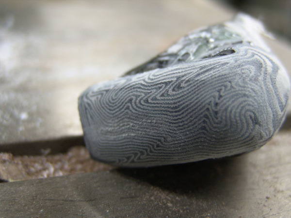 Рукоятка ножа из старых джинс (плюс эпоксидная смола и отвердитель) Крафт, Длиннопост, Нож, Рукоятка, Изготовление, Джинсы