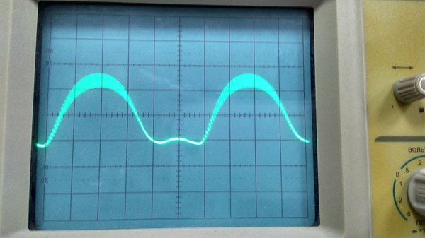 Smiling oscilloscope - My, Oscilloscope, Smile, Electronics