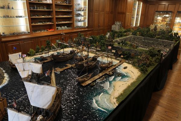 Diorama built by Ryan Devoto over several years - Craft, Table, Wargame, Diorama, Miniature, Board games, Longpost
