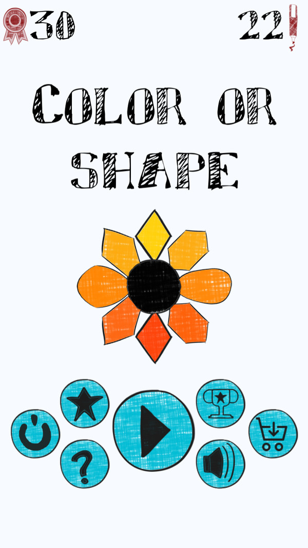 Color or Shape Gamedev, Gameplay, , Unity5, Unity3D