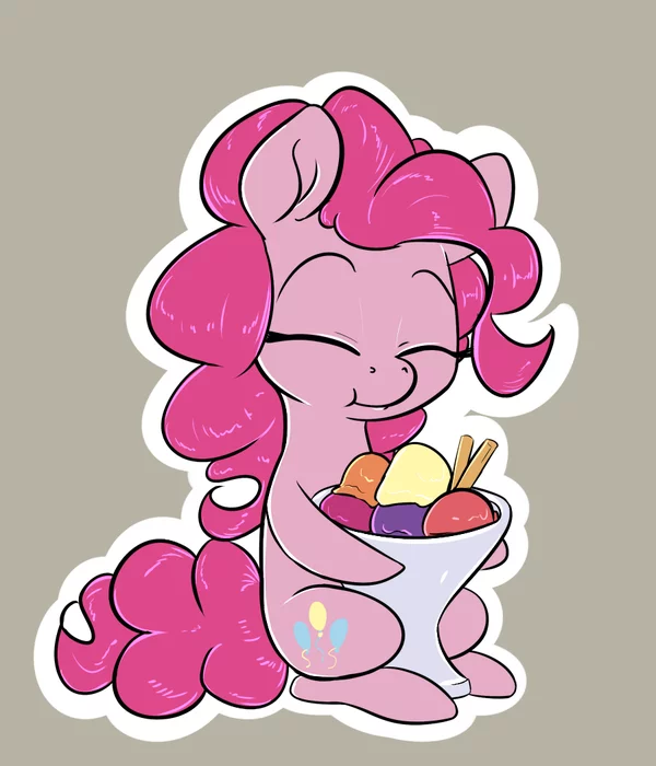 More pink pony! - My little pony, Pinkie pie, Alasou