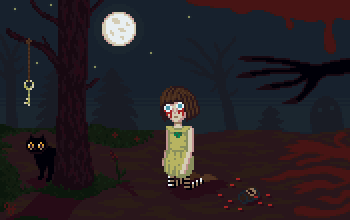 Fran Bow - My, Fran Bow, Pixel Art, Pixels, Pixel