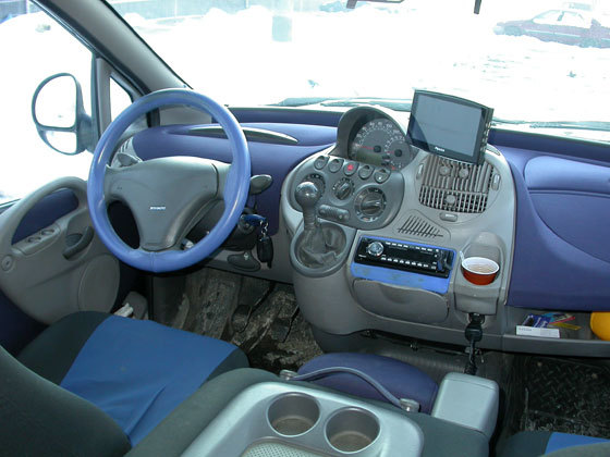 Fiat multipla фото салона