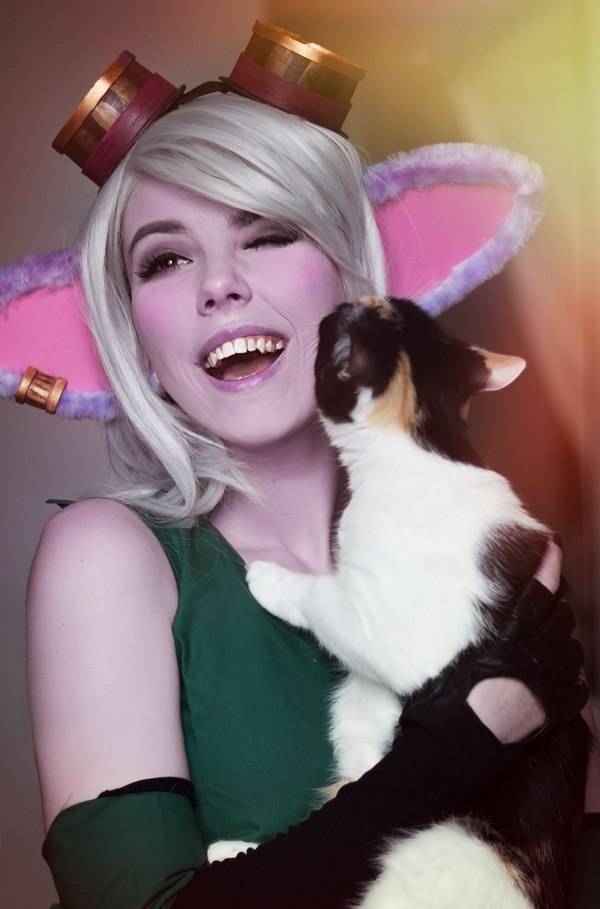 Our cosplayers are Helen Stifler. - Cosplay, Girls, Russian cosplay, League of legends, Games, Computer games, cat, Longpost