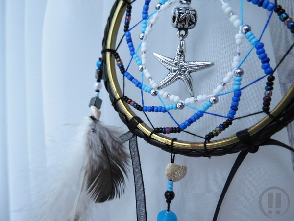 Dreamcatchers on bracelets - Hobby, Feathers, Beads, My, Needlework, , Dreamcatcher, My, Longpost