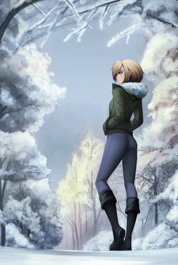 Winter , Anime Art, Original Character, Toniwing