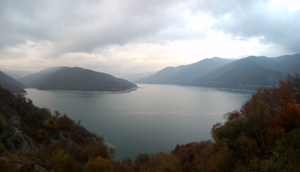 Водохранилище Жинвали, Грузия