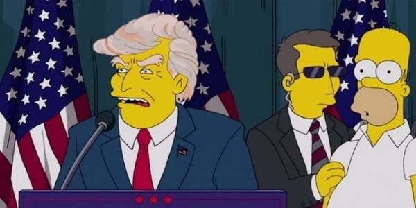 The Simpsons predicted Trump's victory 15 years ago - Donald Trump, US elections, The Simpsons, Politics