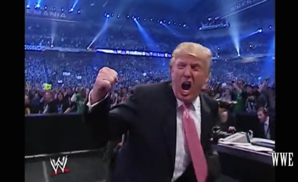 Your face when you beat the shit out of them - Donald Trump, USA, Elections, Politics, Wrestling, Victory, 