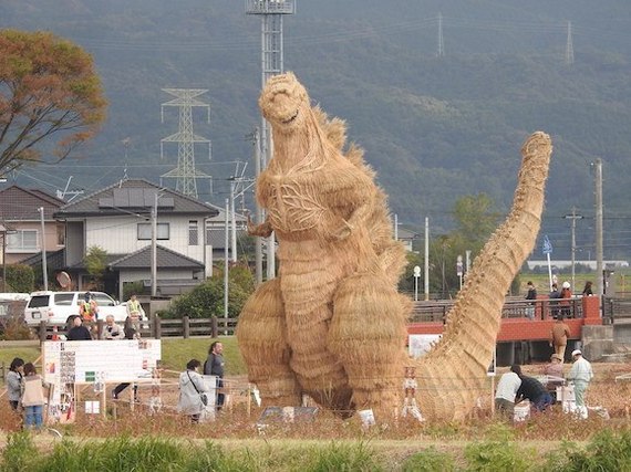 We asked them to just mow the hay... - , Japan, Godzilla, Photo, Longpost