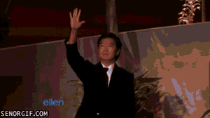 Who is the winner? I am a winner! - Ken Jong, Donald Trump, Victory Dance, GIF