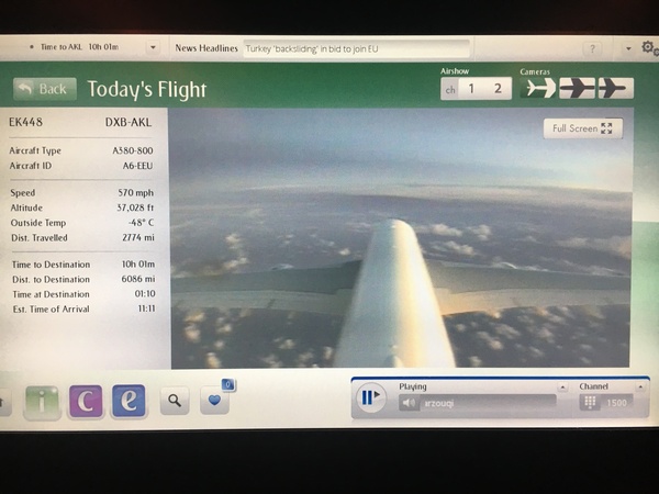 Fly Emirates - My, Airplane, Internet