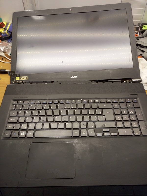 Acer VN7-791G-77GZ and beer. - My, Repair of equipment, Laptop Repair, Longpost