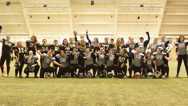 Friendly match between women's American football teams Mad Wolves (Yekaterinburg) and Steel Tigresses (Perm) - , , Women's American Football, American football, Longpost