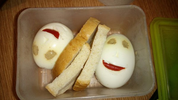 Funny boys :) - My, Eggs, Fun, Dinner