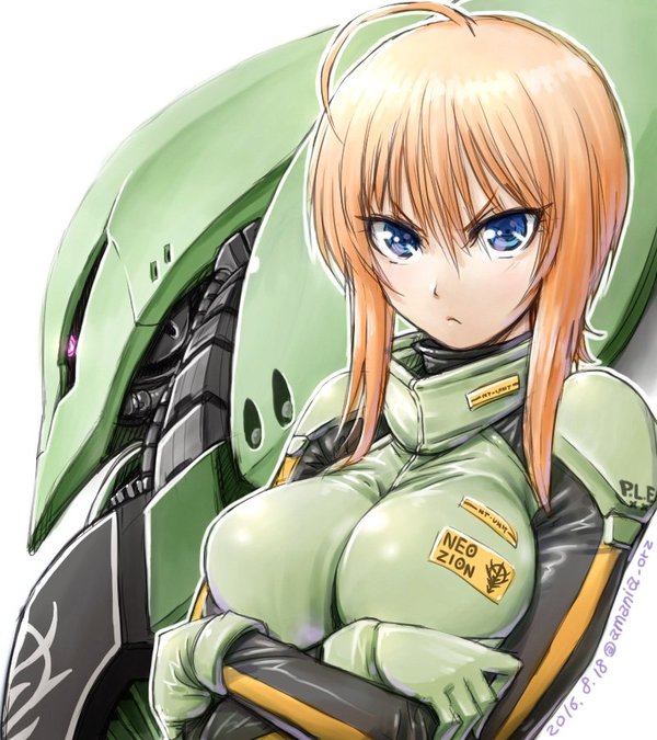 Elpeo Puru - Anime, Art, Anime art, Gundam