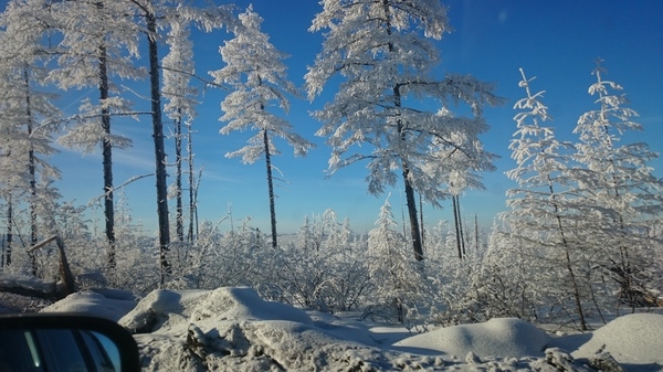 Bodaibo district. Winter is in full swing - My, Photo, The nature of Russia, Winter