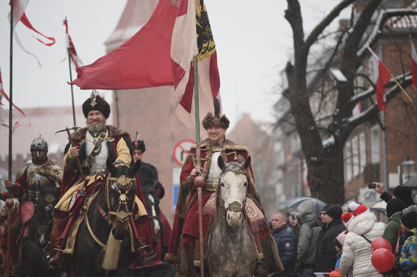 Parade on the National Independence Day in Gdansk. - Poland, Holidays, Parade, beauty, Longpost