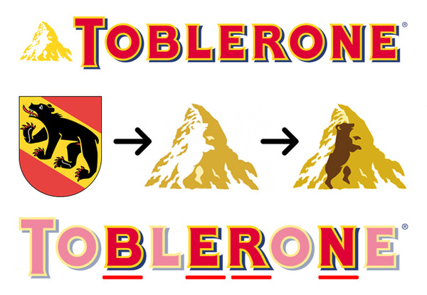 2 interesting facts about Toblerone - Switzerland, Chocolate, , Toblerone, , Coat of arms, The mountains, The Bears