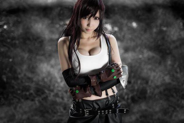 Тифа Локхарт (Final Fantasy VII) - Косплей, Азиатский косплей, Final Fantasy, Final Fantasy VII, Tifa Lockhart, Длиннопост