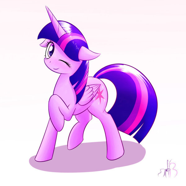 Very adorable purple book pony :3 My Little Pony, Twilight Sparkle, 