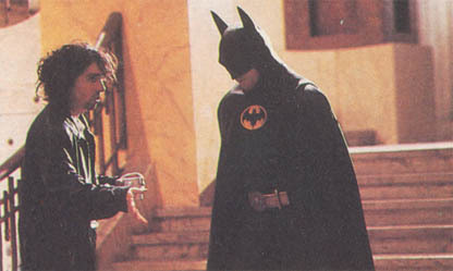Behind the Scenes of Batman (1989) - Movies, Behind the scenes, Tim Burton, Michael Keaton, Jack Nicholson, Kim Basinger, Batman, Photos from filming, Longpost