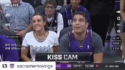   , NBA, - ,  , , Kiss Cam, 