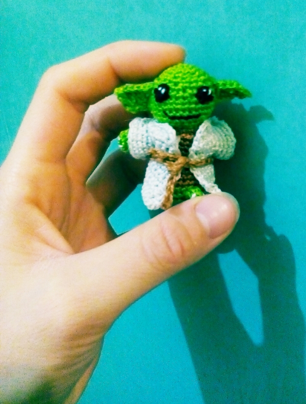These are the kids imposed) Master Yoda for a friend and Sakboy to order;) - My, Amigurumi, My, Crochet, , Star Wars, Longpost