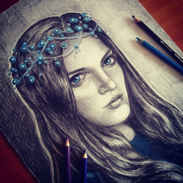 When your girlfriend is a bit of an elf :) - My, Portrait, Elves