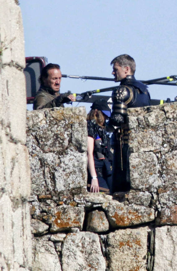 SPOILERS! - Game of Thrones, , Spoiler, Filming, Jaime Lannister, Bronn, Highgarden, Longpost