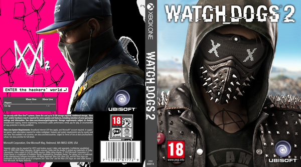     Watch_Dogs 2.     PS4/Xbox One! , Photoshop, Watch Dogs, Box-art, 