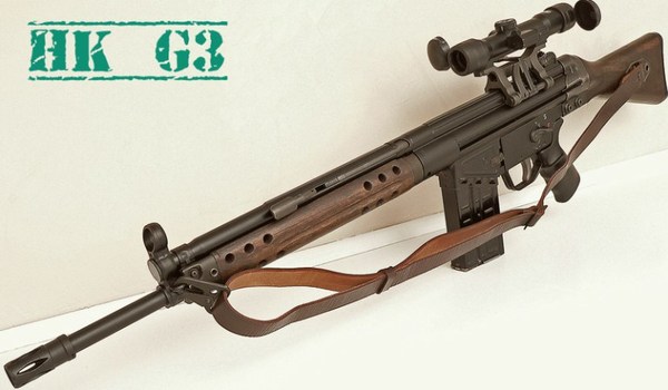 Assault rifle Heckler & Koch G3 (Germany) - Weapon, , Assault rifle, Bundeswehr, Longpost