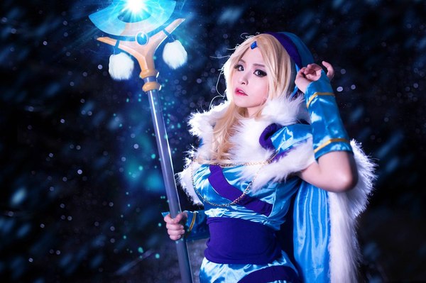 Crystal Maiden - Dota 2 - Crystal maiden, Dota, Dota 2, Cosplaydota2, Games