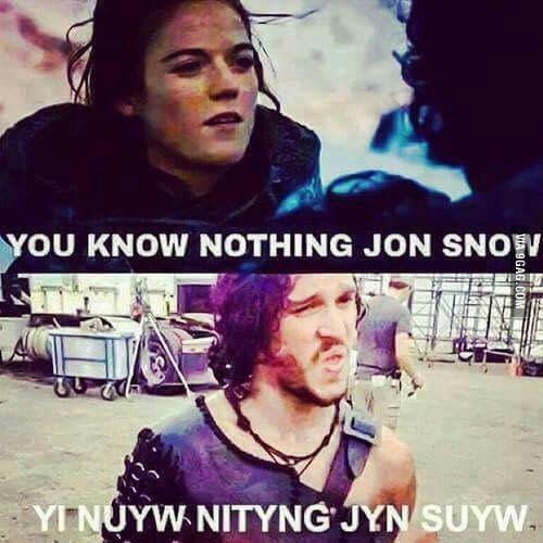 You don't know anything about Zen Snow. - Game of Thrones, 9GAG