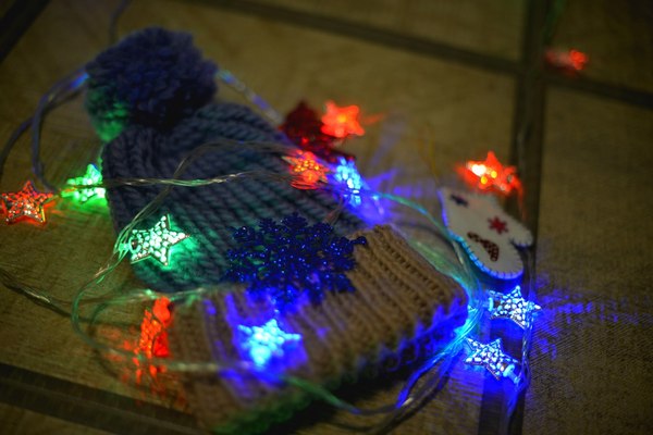 I knit - My, Needlework, Knitting, Cap, Presents, New Year