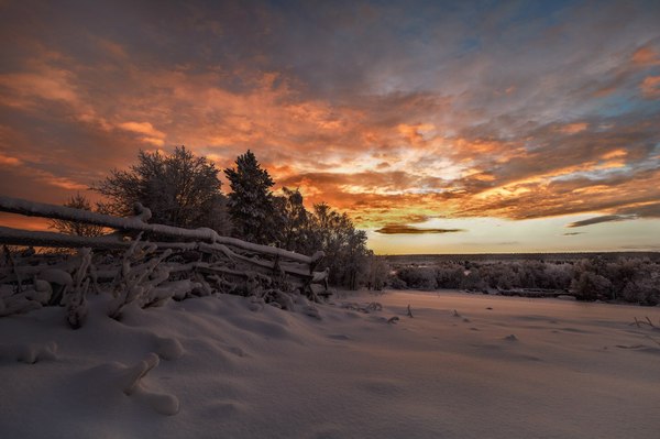 Murmansk region - Murmansk region, Russia, Winter, Photo, Nature, HDR, Landscape, Snow, Longpost