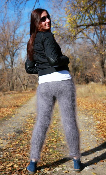 Orenburg downy leggings conquer the Internet - Leggings, Orenburg, Fashion, From the network, Longpost