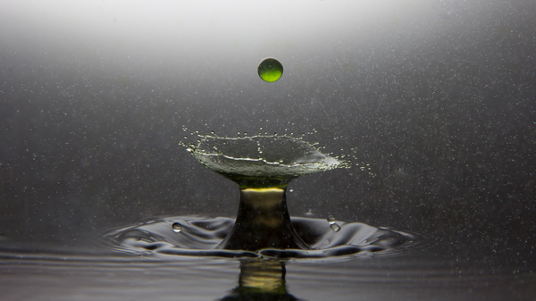 Water drops - My, Water, Drops, Canon 60d, Hobby, Arduino, The photo, Longpost
