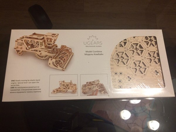 I know they love a good designer here !!! - My, Constructor, Ugears, Wooden construction set, Childhood, Cool, , My, John Deere, Longpost