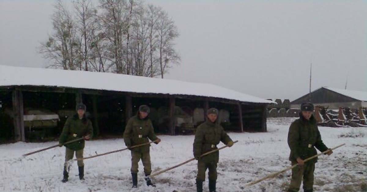 Зачем красить траву. Солдат косит траву. Солдат подметает плац ломом. Подметать плац ломом.