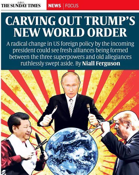 The New Order - Politics, Russia, China, USA, Cover, Magazine, 