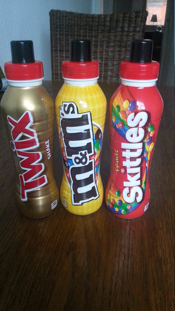    , Skittles, M&Ms, Twix