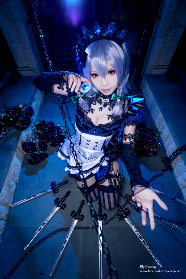 Ely Cosplay.Sakuya Tanzanite ver. Published by Ely.Cosplay2016 - Косплей, Loli, Няша, Тян, Тянка, Аниме, Длиннопост