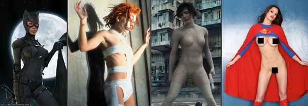 The evolution of the image of the blockbuster superheroine - NSFW, My, Super woman, Ghost in armor