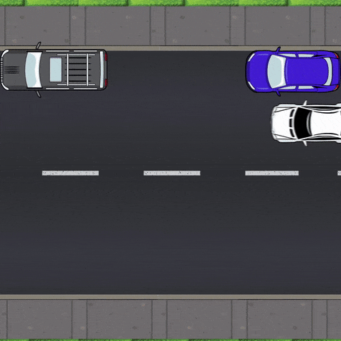 How to park properly - Parking, Parking, GIF, Right