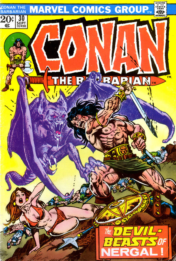 Introducing Comics: Conan the Barbarian #30 - My, Superheroes, Fantasy, Marvel, Conan, Comics-Canon, Longpost