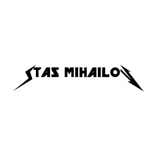 Logo in Metallica style - My, Metallica, Stas Mikhailov, Mikhailov, Logo, , 