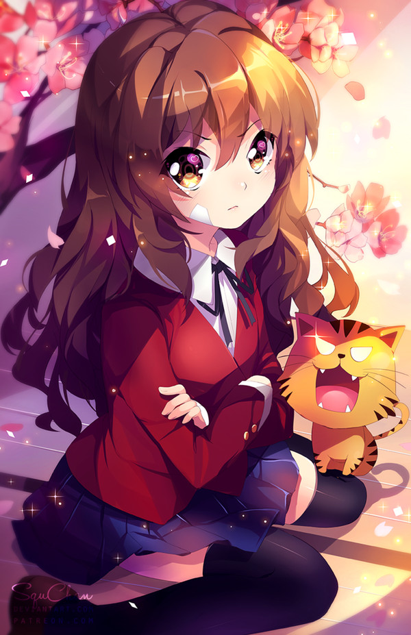 Aisaka Taiga - Toradora, Anime Art, Аниме, Aisaka Taiga